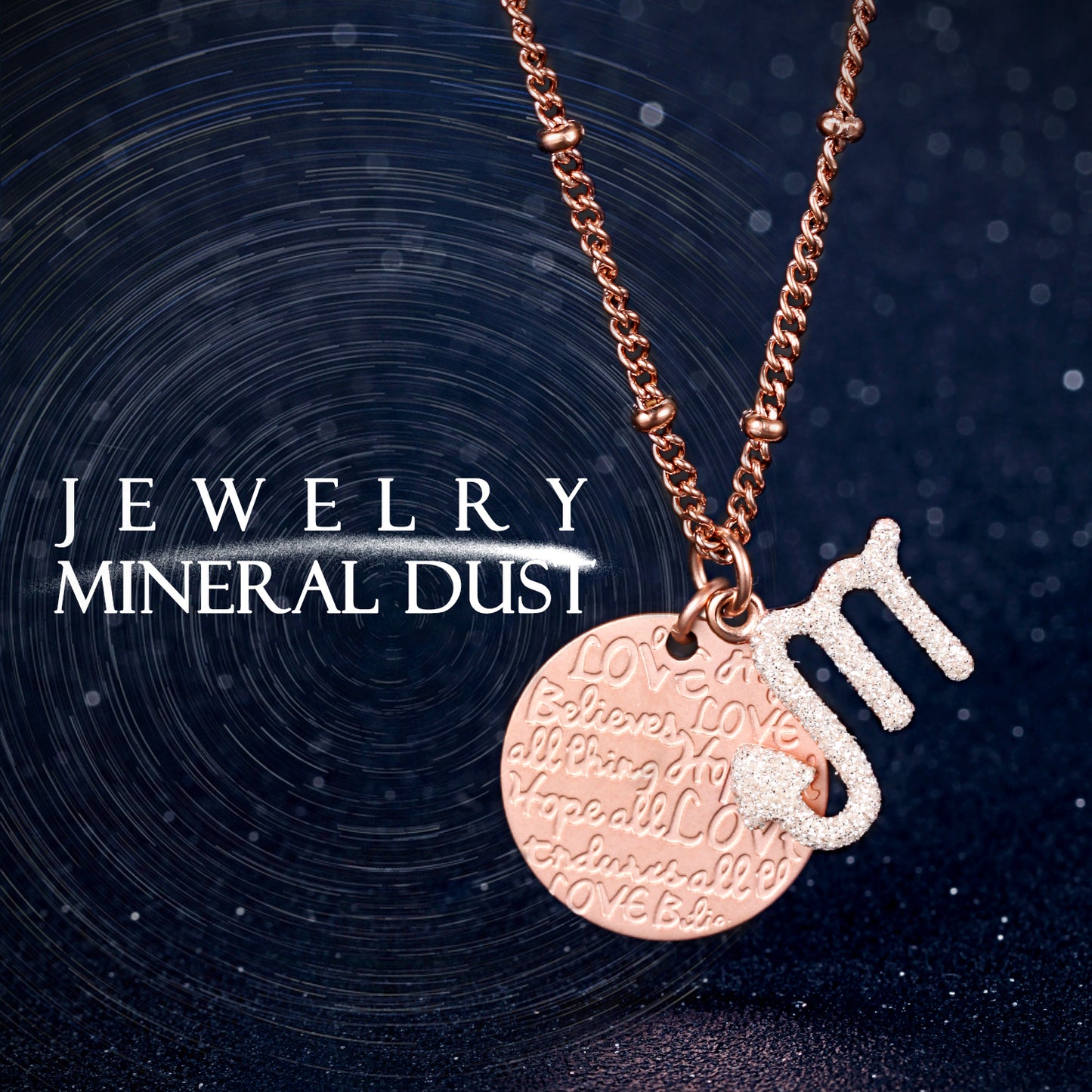 Women Constellations Pendant Necklace, Scorpio