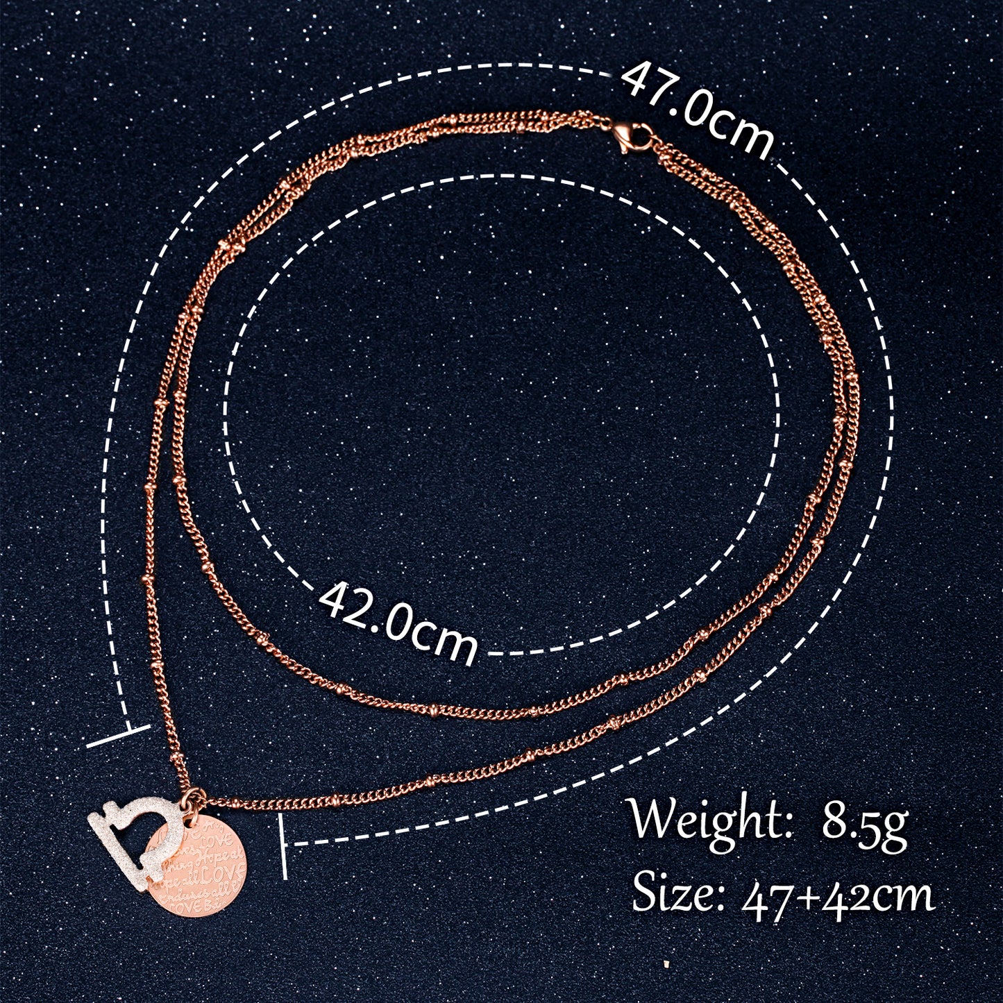 Women Twelve Constellations Libra Necklace Custom Handwriting - KINGKA Jewelry