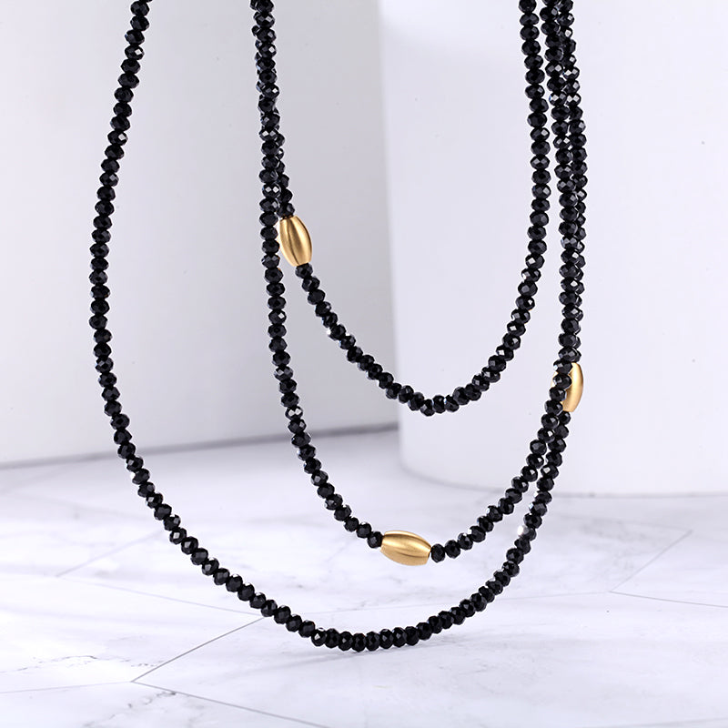 Women Wrap Necklace Crystal - KINGKA Jewelry