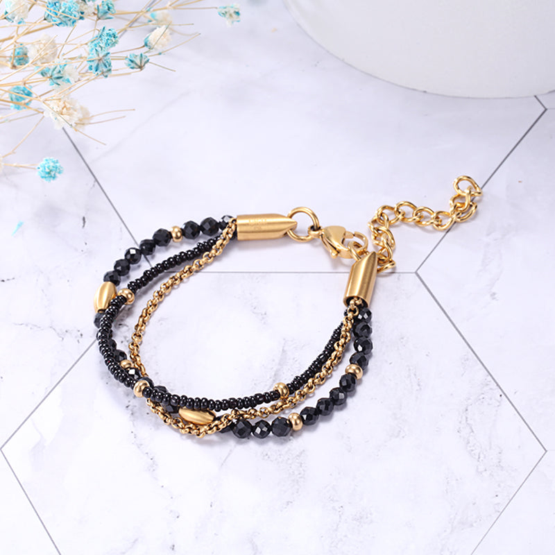 Women Wrap-Around Bracelet Crystal - KINGKA Jewelry