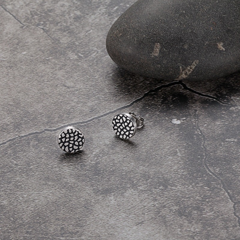 Men's Ear Studs Reptile - KINGKA Jewelry