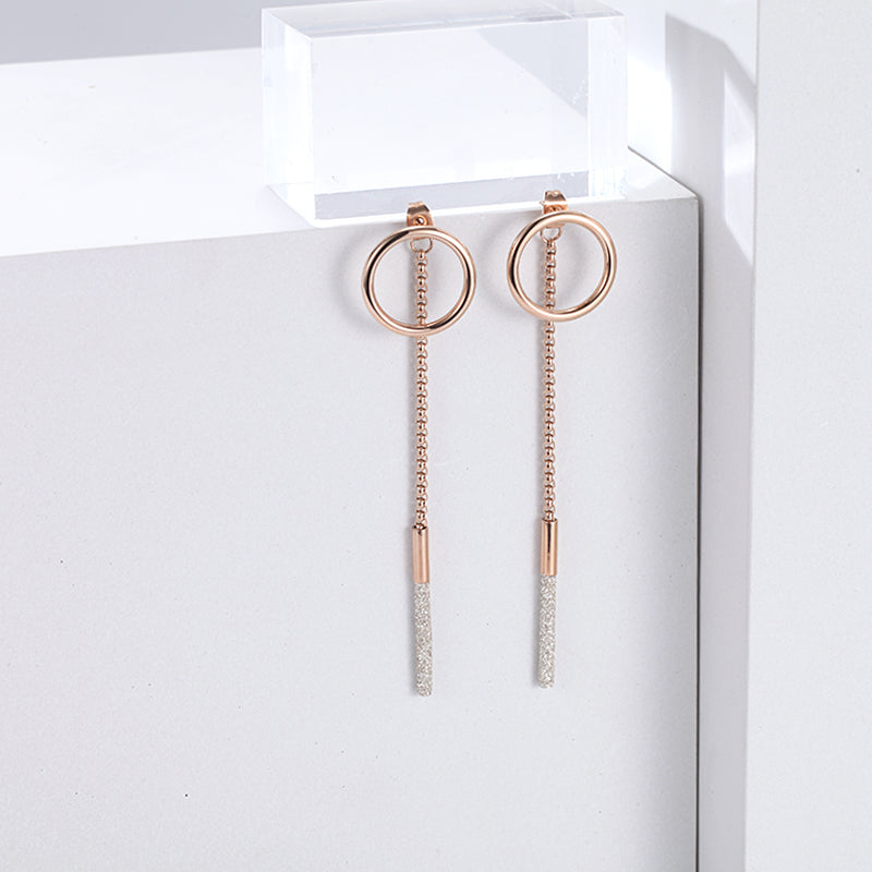 Women Drop Earrings White - KINGKA Jewelry
