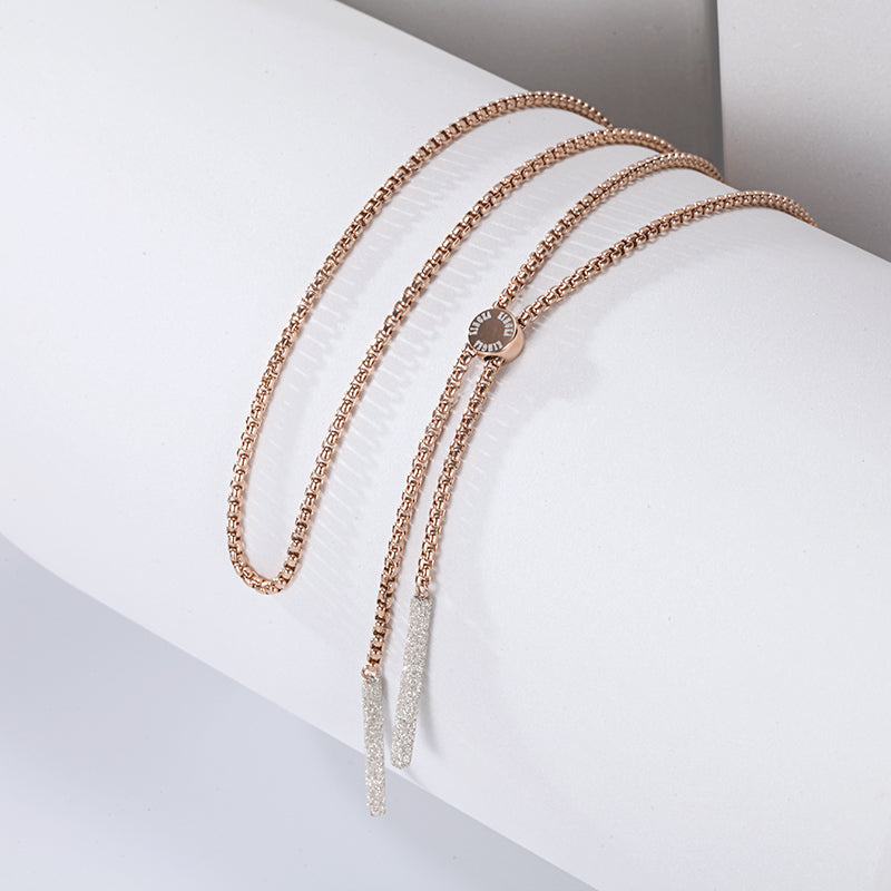 Women Pendant Necklace Cylinder - KINGKA Jewelry