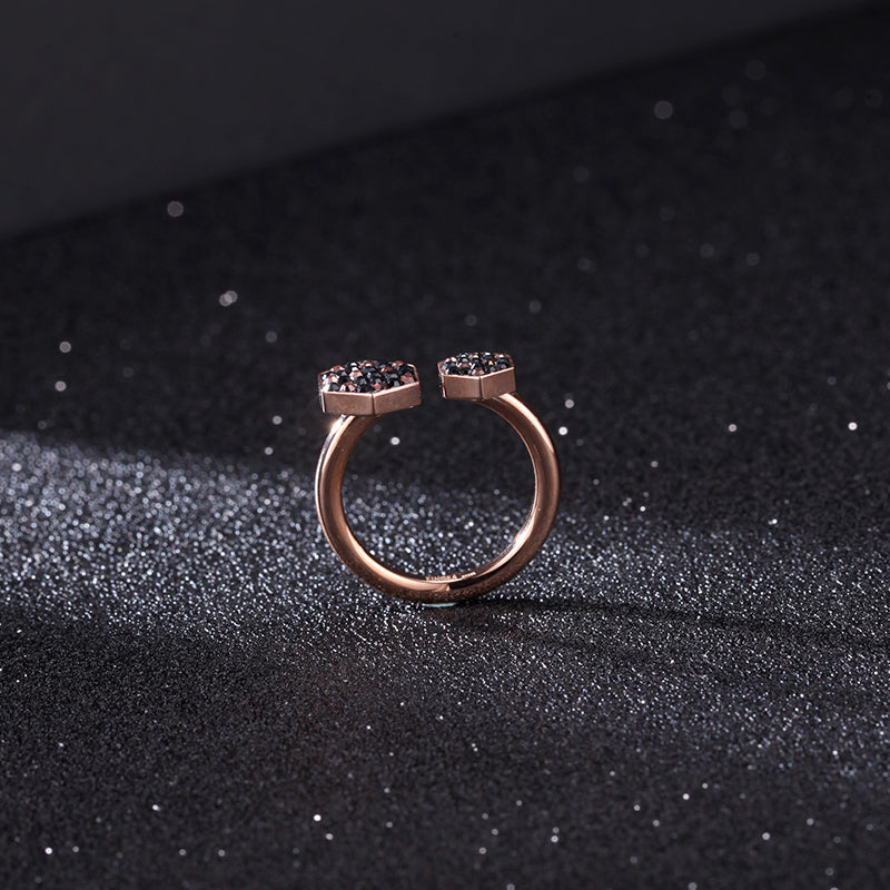 Women Ring Honey Comb - KINGKA Jewelry