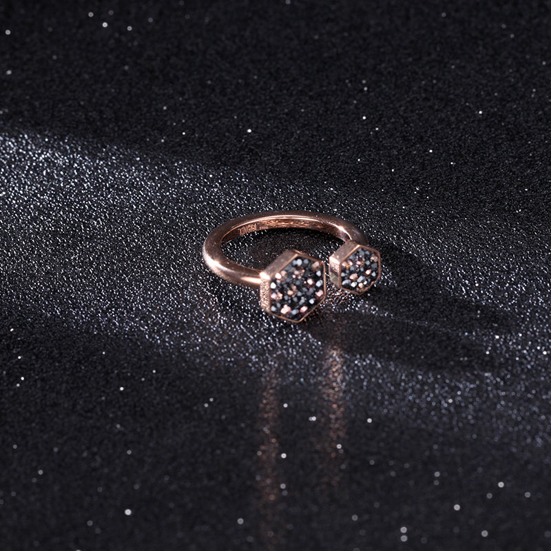 Women Ring Honey Comb - KINGKA Jewelry