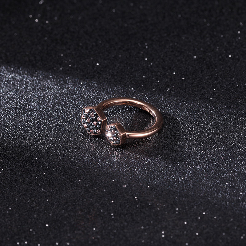 Women Ring Honey Comb - KINGKA Jewelry