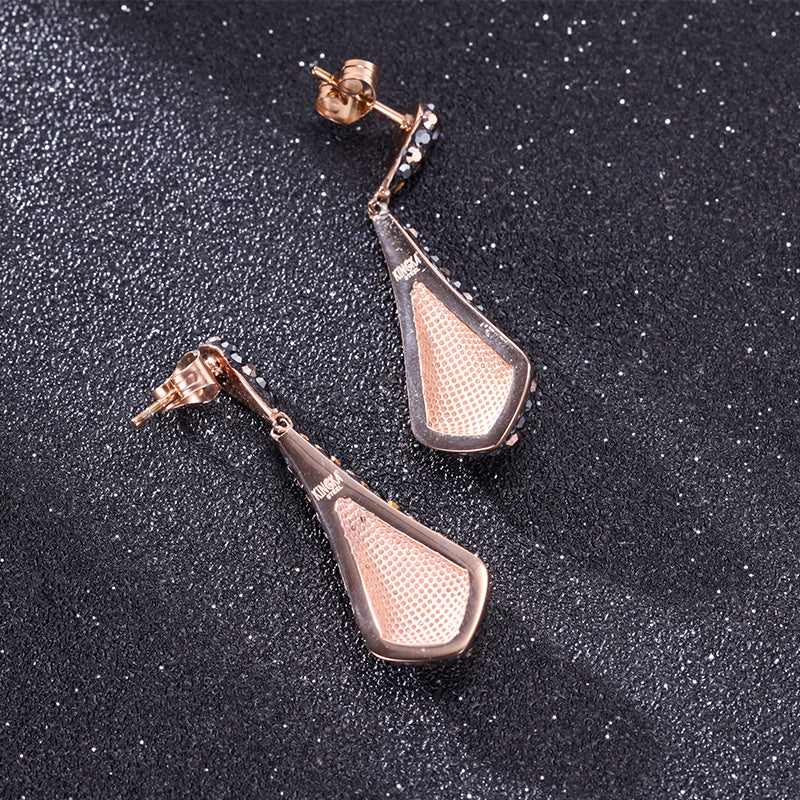 Women Earrings Crystal Drop - KINGKA Jewelry