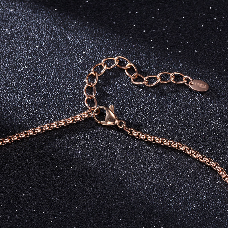 Women Pendant Necklace Crystal Tag - KINGKA Jewelry