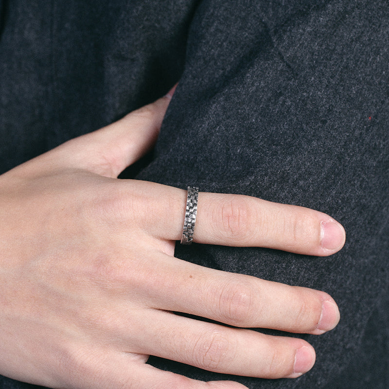 925 Silver Band Ring - KINGKA Jewelry