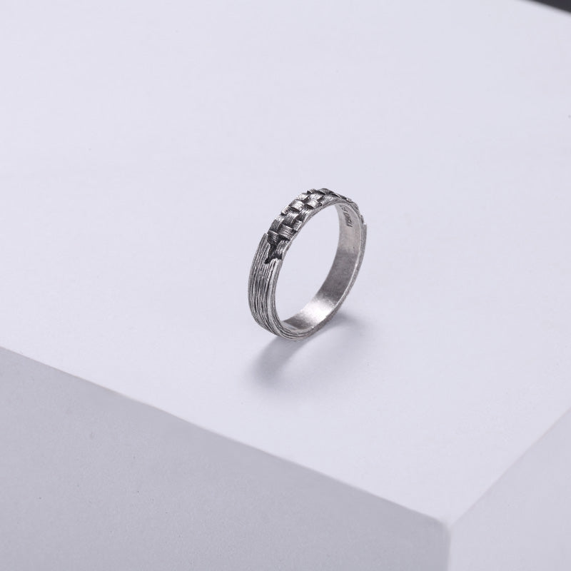925 Silver Band Ring - KINGKA Jewelry