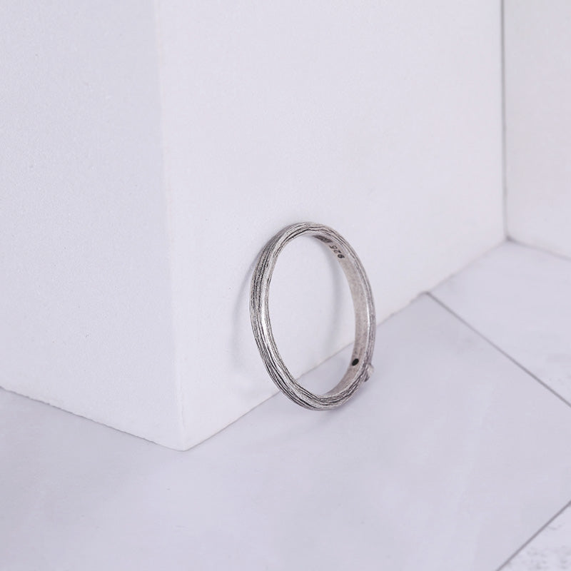 925 Silver Ring with Diamond - KINGKA Jewelry