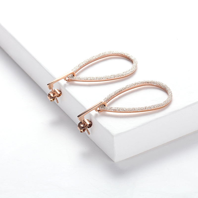 Women Earrings Sector Drop - KINGKA Jewelry