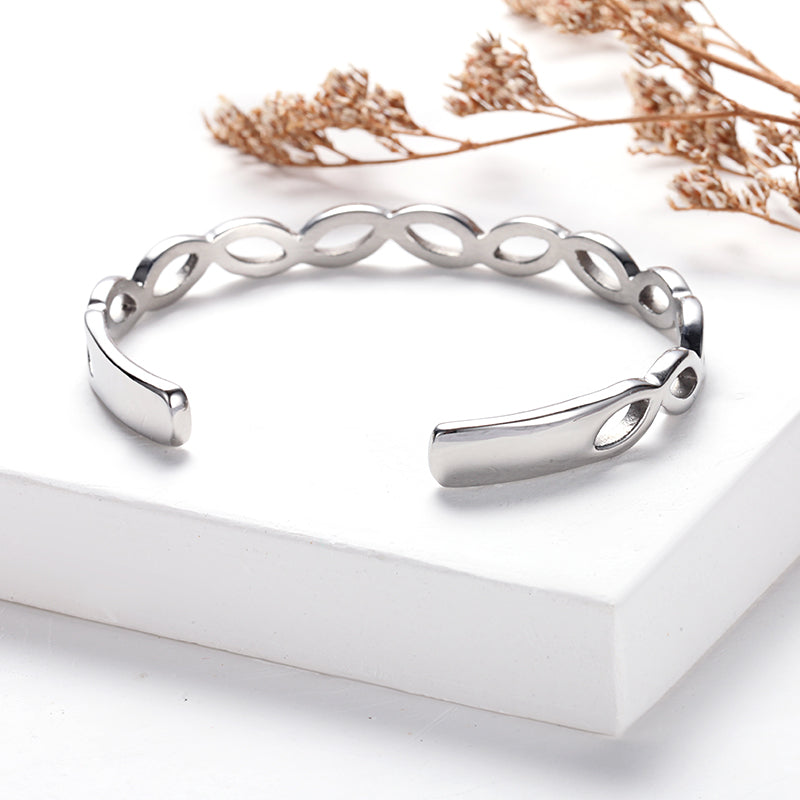 Women Open Bangle Hollow-out - KINGKA Jewelry