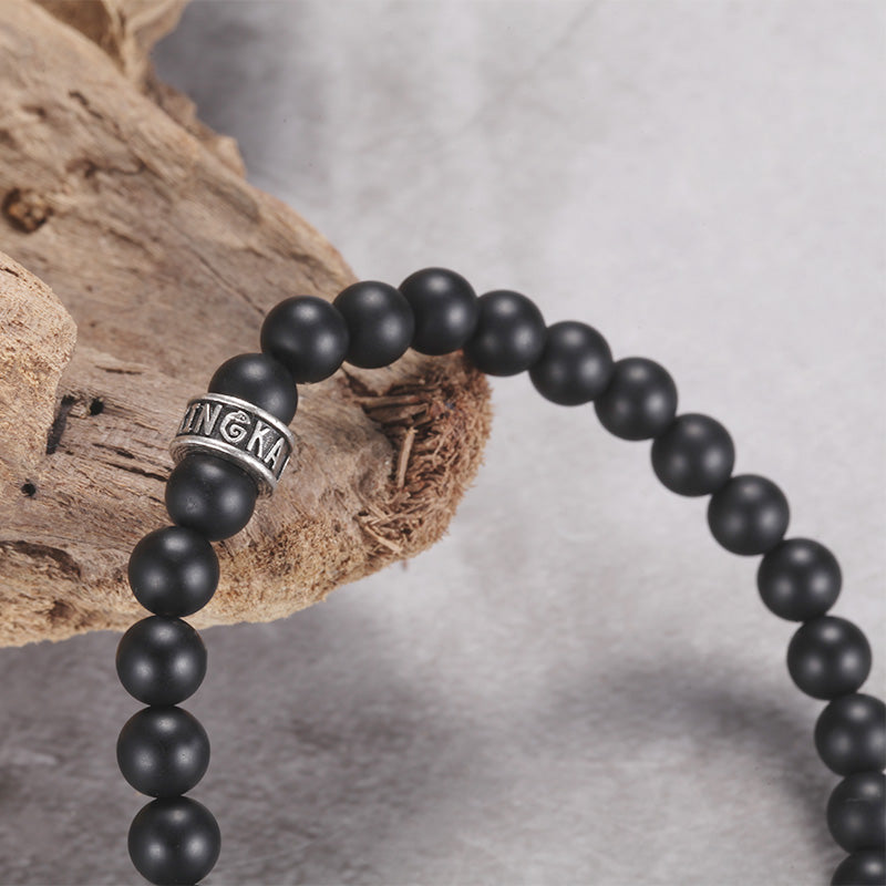 Men's Wristband with Stones - KINGKA Jewelry