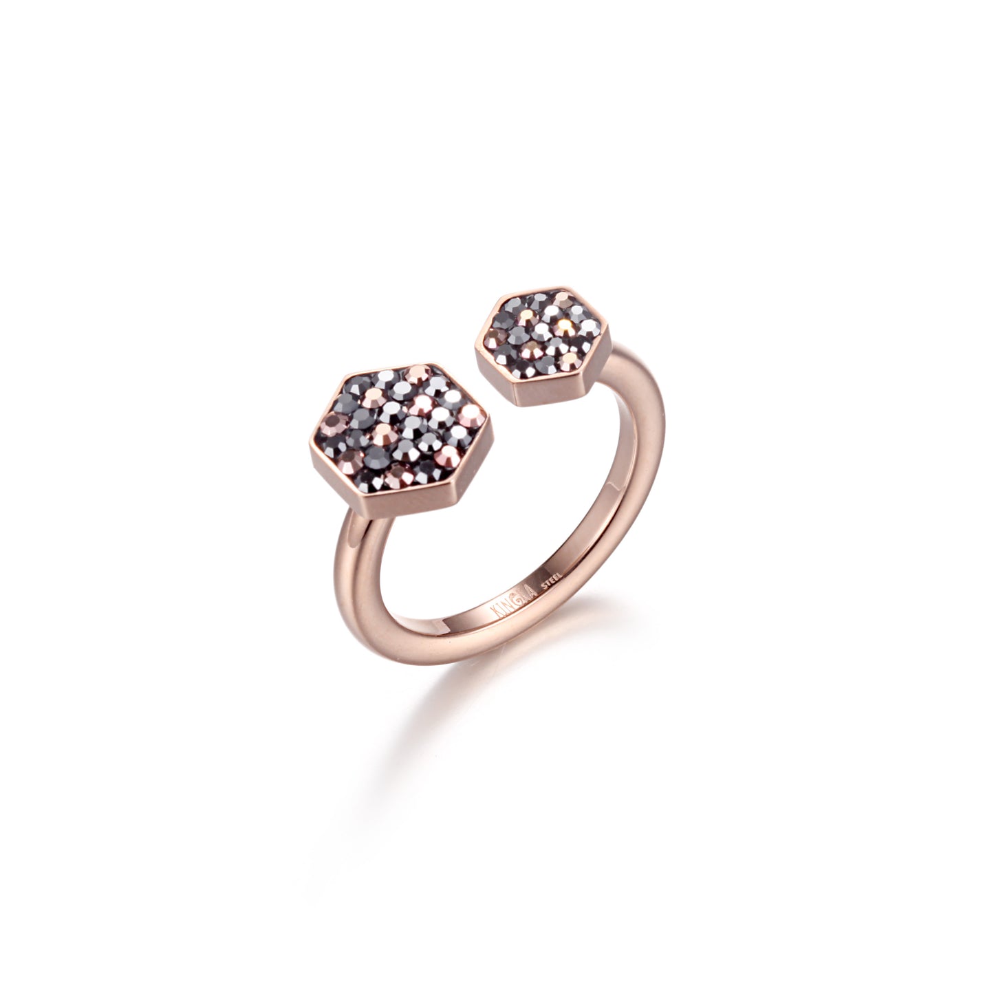 Women Ring Honey Comb - KINGKA Jewelry