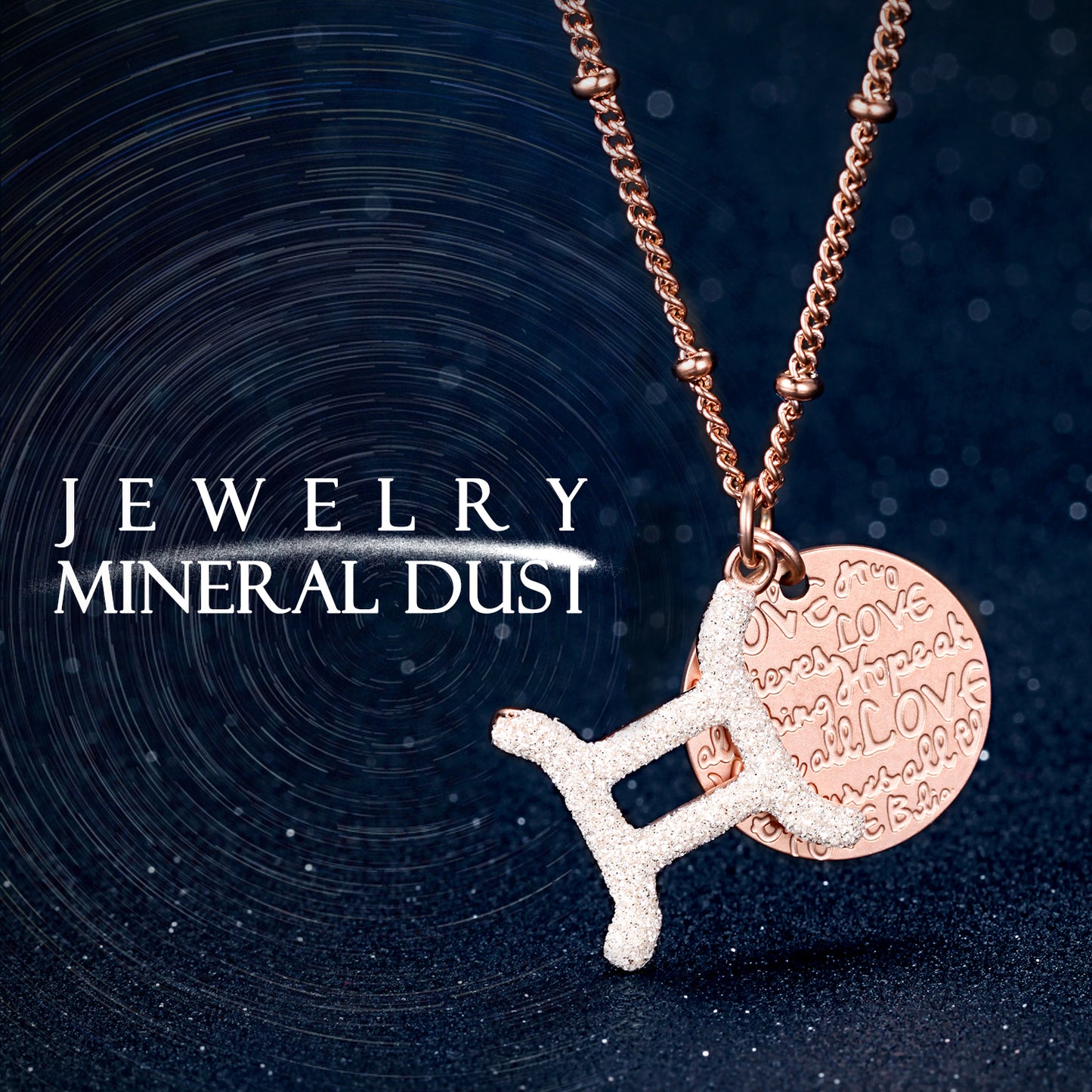 Women Constellations Pendant Necklace, Gemini