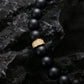 KINGKA Matt Agate Bead Bracelet, Blue Gold, The Earth - KINGKA Jewelry