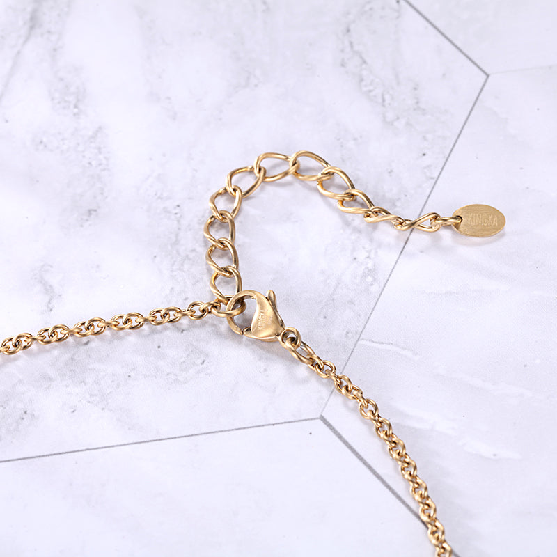 Women Pendant Necklace Open-cut - KINGKA Jewelry