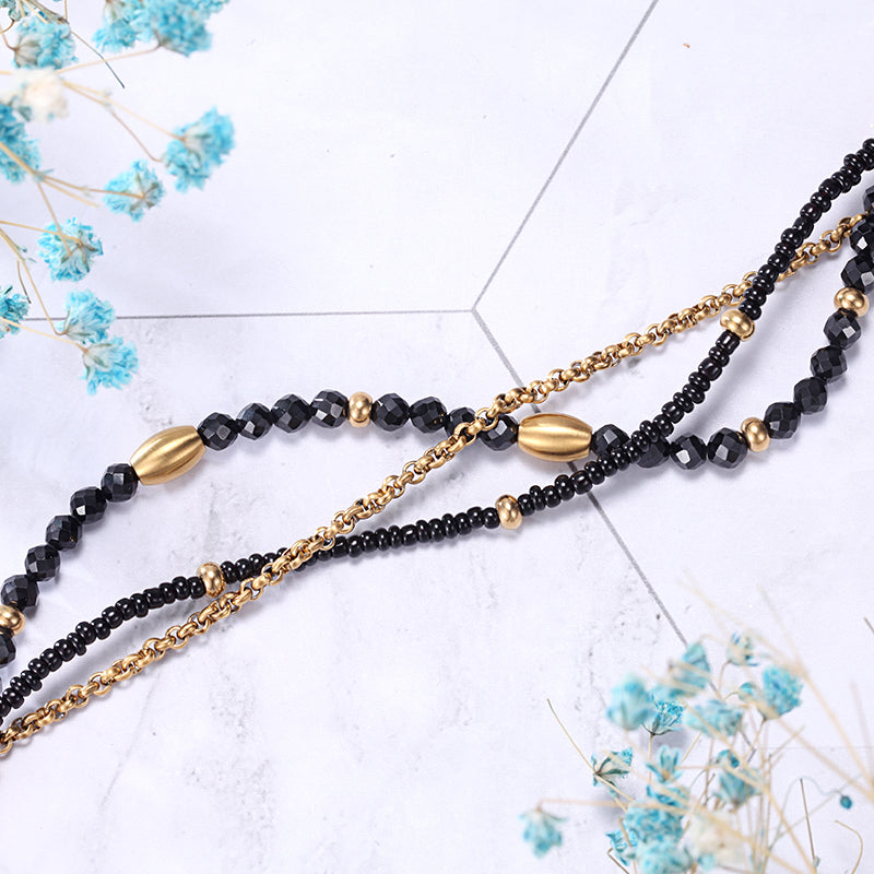 Women Wrap-Around Bracelet Crystal - KINGKA Jewelry
