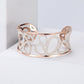 Women Curve Open Bangle Hollowed-out - KINGKA Jewelry