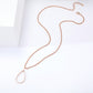 Women Pendant Necklace Sector Hoop - KINGKA Jewelry