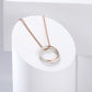Women Pendant Necklace Wrap Hoop - KINGKA Jewelry