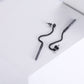 Women Drop Earrings Grey - KINGKA Jewelry