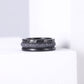 Women Stacking Rings Grey Glitter Dust - KINGKA Jewelry