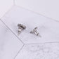 Men's Ear Studs Woven Circle - KINGKA Jewelry