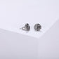Men's Ear Studs Woven Circle - KINGKA Jewelry