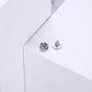 Men's Ear Studs Woven Circle - KINGKA Jewelry