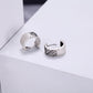 Men's Huggie Earrings Woven - KINGKA Jewelry