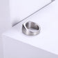 Men's Signet Ring Wood Inlay - KINGKA Jewelry