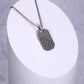 Dog Tag Necklace with Woven - KINGKA Jewelry