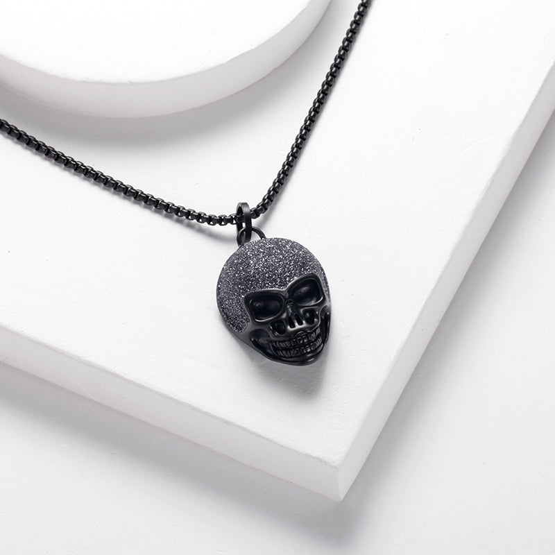 Women Pendant Necklace Stardust Skull - KINGKA Jewelry