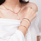 Women Pendant Necklace Sector Hoop - KINGKA Jewelry