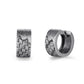 Men's Huggie Earrings Woven - KINGKA Jewelry