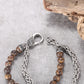 Men's Wrap-Around Bracelet with Stones, King Chain - KINGKA Jewelry