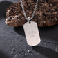 Men's Dog Tag Necklace Reptile - KINGKA Jewelry