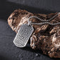 Men's Dog Tag Necklace Reptile - KINGKA Jewelry