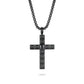 Men's Cross Necklace Pyramid - KINGKA Jewelry