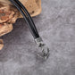 Men's Leather Bracelet with Anchor - KINGKA Jewelry