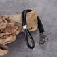 Men's Leather Bracelet with Anchor - KINGKA Jewelry