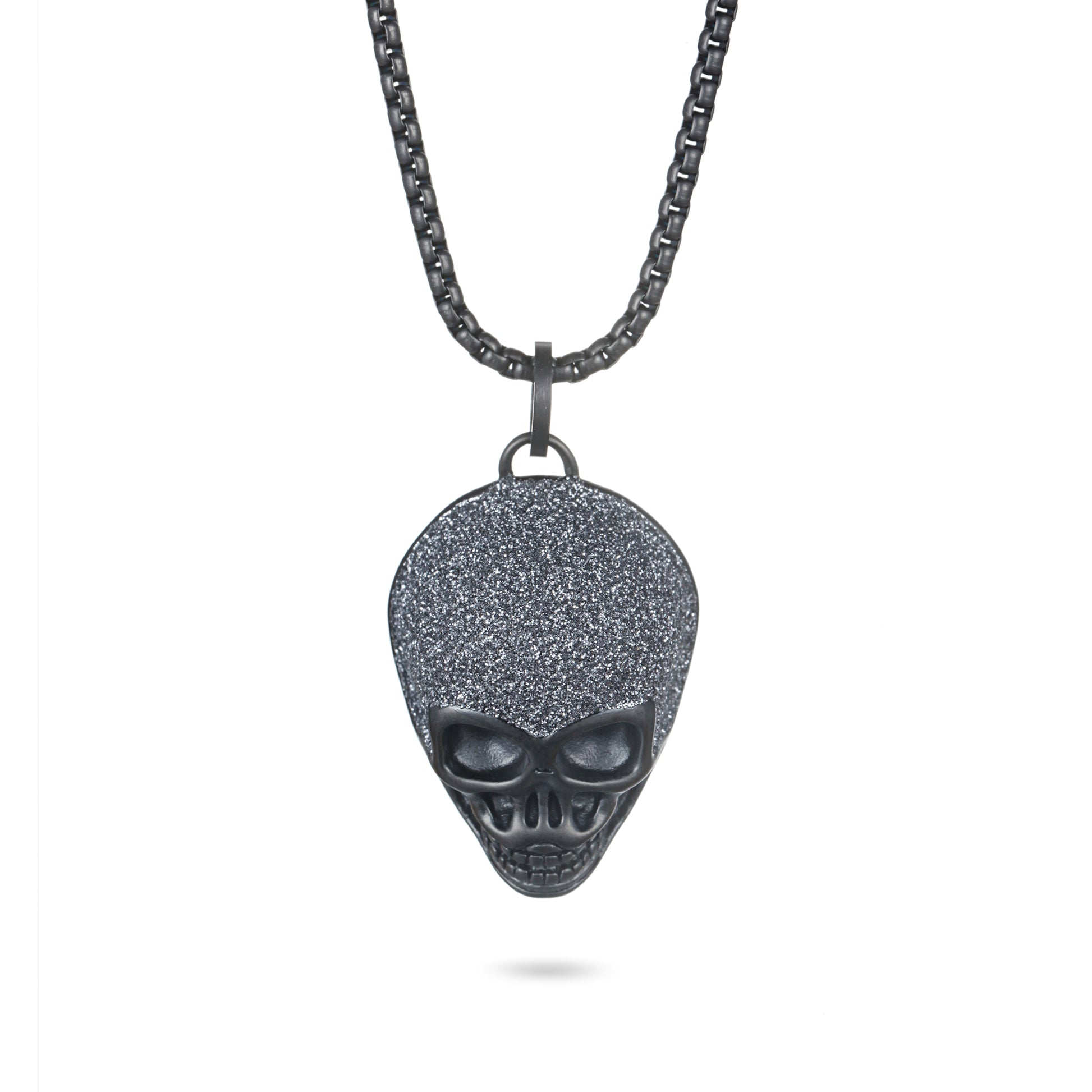 Women Pendant Necklace Stardust Skull - KINGKA Jewelry
