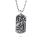 Men's Dog Tag Necklace Reptile - KINGKA Jewelry