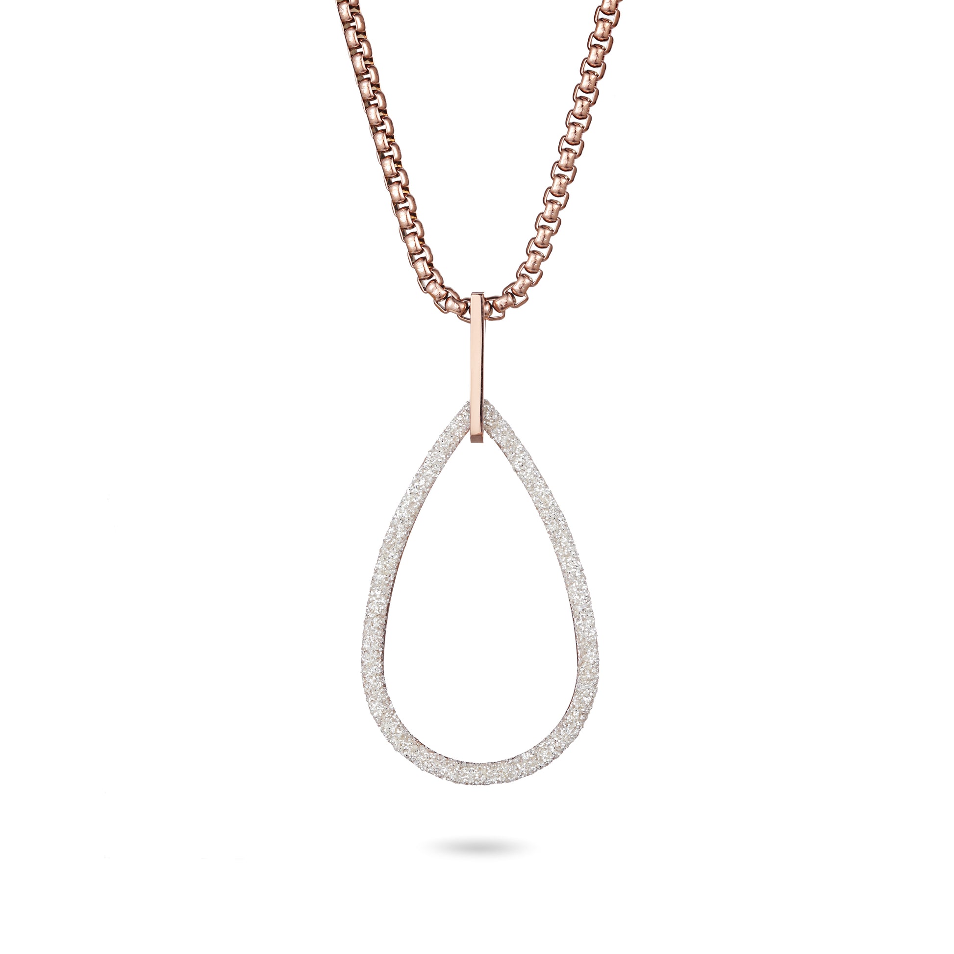 Women Pendant Necklace Sector Hoop - KINGKA Jewelry