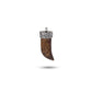 Men's Wolf's Fang Necklace with Woven - KINGKA Jewelry