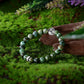 KINGKA African Turquoise Bead Bracelet with 316 Stainless Steel Earth Accessory
